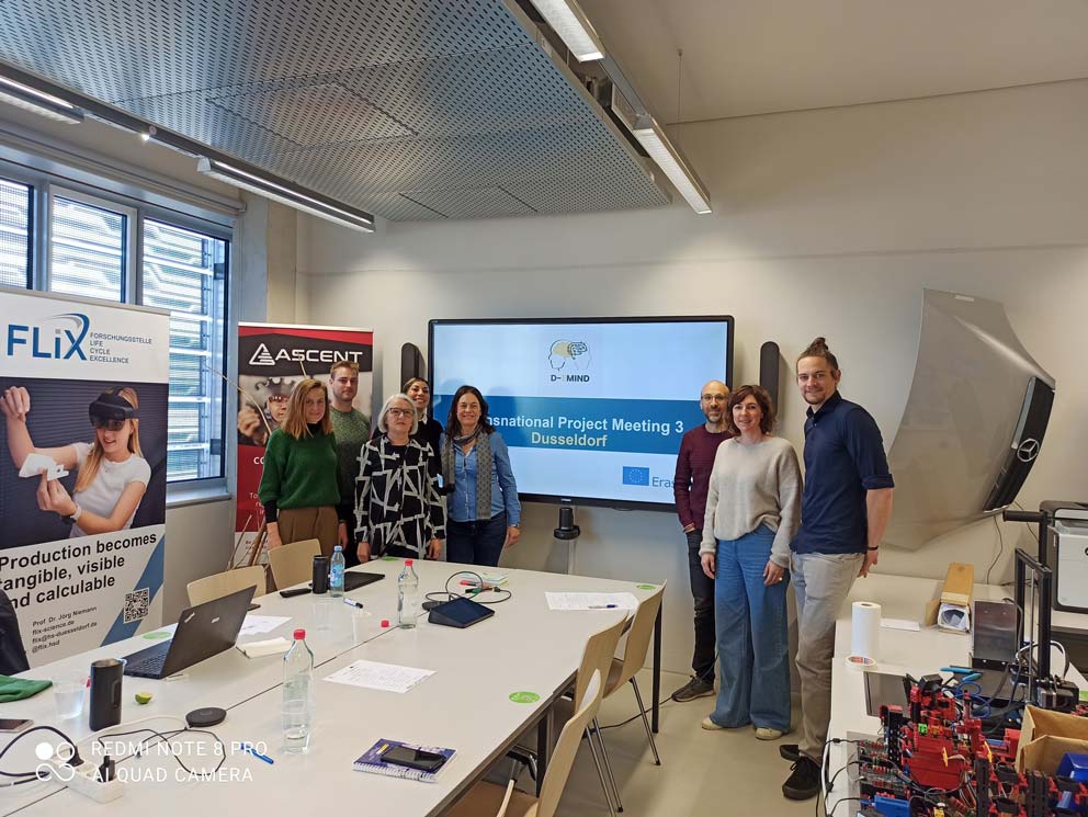 Reunión proyecto d-emind en Dusseldorf